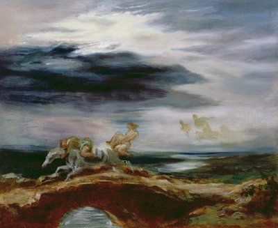 タム・オシャンター、1849年（油） 作： Ferdinand Victor Eugene Delacroix